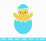 Easter Chick SVG