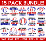 Softball SVG Bundle