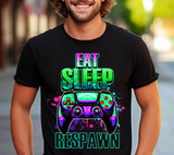 Eat Sleep Respawn Sublimation