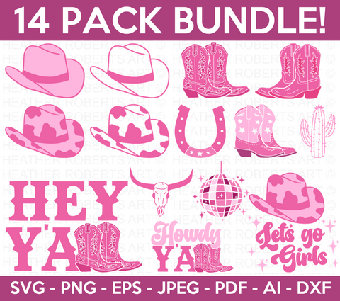 Cowgirl SVG Bundle