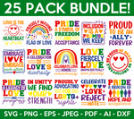 LGBTQ+ SVG Bundle, Gay Pride SVG Bundle