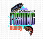 Papa's Fishing Buddy Sublimation PNG