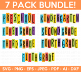 Back to School SVG Bundle