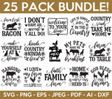 Farmhouse Quotes SVG Bundle