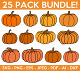 Pumpkin SVG Bundle