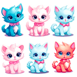 Kitten Clipart Set