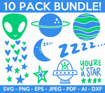 Space Doodles Svg Bundle SVG Bundle