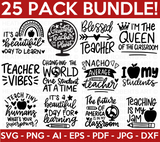 Teacher SVG Bundle