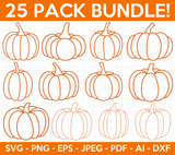 Pumpkin SVG Bundle