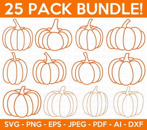 Pumpkin SVG Bundle