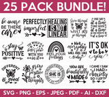 Mental Health SVG Bundle