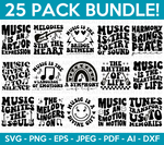 Retro Music Svg Bundle