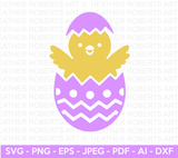 Easter Chick SVG