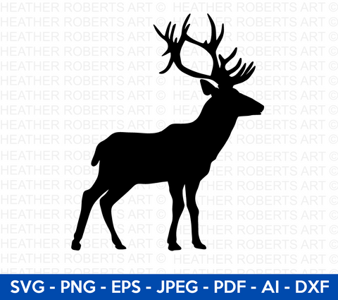 Deer Silhouette SVG