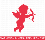 Cupid Silhouette SVG