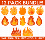 Fire SVG Bundle