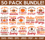 Thanksgiving SVG Bundle