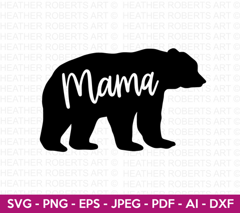 Mama Bear SVG