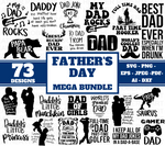 FATHER'S DAY BIG Bundle, 73 Designs