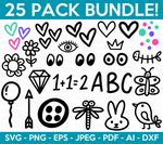 Doodle SVG Bundle