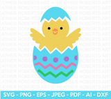 Easter Chick SVG