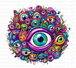 Psychedelic Eyeballs PNG