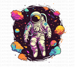 Psychedelic Astronaut PNG