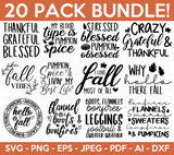 Fall SVG Bundle