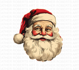 Vintage Santa Christmas PNG