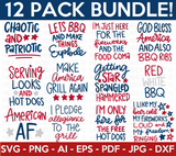 Funny 4th of July SVG Bundle