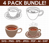 Coffee Mug Svg Bundle