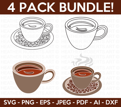 Coffee Mug Svg Bundle