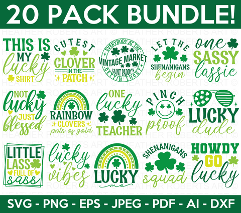 St Patrick's Day SVG Bundle