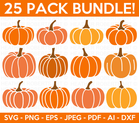 Pumpkin SVG Bundle