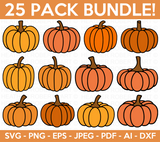 Pumpkin SVG Bundle