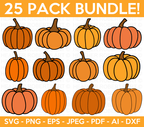 Pumpkin SVG Bundle