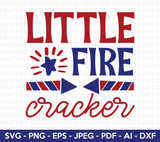 Little Fire Cracker Svg