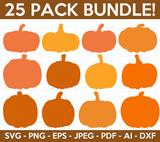 Pumpkin SVG Bundle