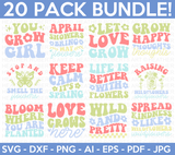 Retro Spring SVG Bundle