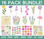 Flower SVG Bundle