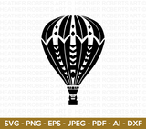 Hot Air Balloon Svg