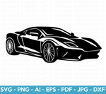 Sports Car SVG