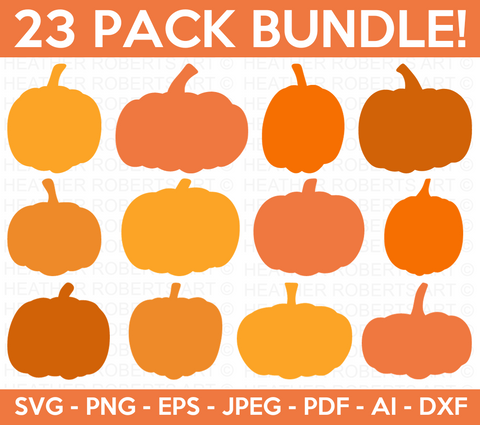 Pumpkin SVG Bundle