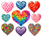 Heart Clipart Set