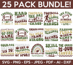 Retro Football SVG Bundle