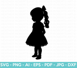 Little Girl SVG
