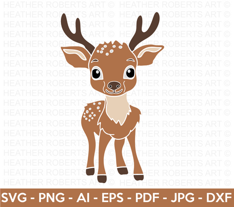 Reindeer SVG