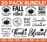 Fall SVG Bundle