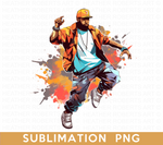 Hip Hop Sublimation PNG