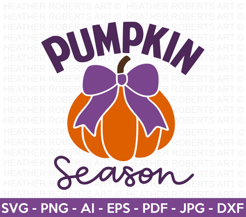 Pumpkin Season SVG